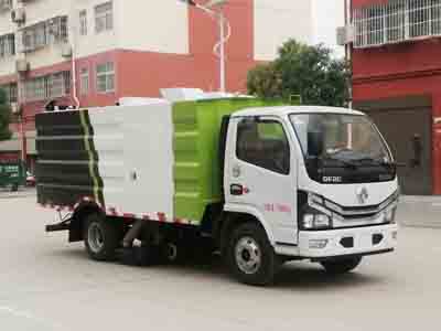 國六東風多利卡D6吸塵車(1方水/4方塵)