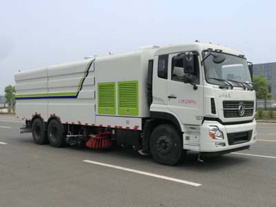 國五東風天龍后八輪(12+10)方洗掃車